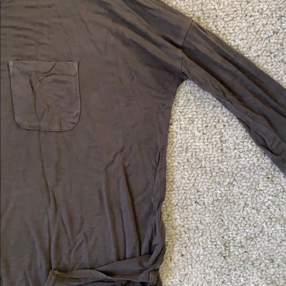 Nwot Soft Cotton Split Side T - image 3